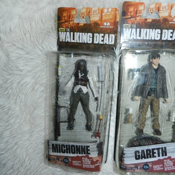 The Walking Dead Michonne McFarlane 5” Series 7 Action Figure 🆕📦🏃💨⚡🚚 - Picture 3 of 16
